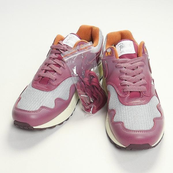 NIKE ナイキ ×Patta パタ AIR MAX 1 / P Night Maroon DO9549-001