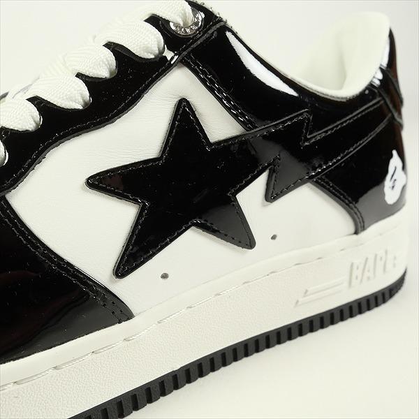 A BATHING APE ア ベイシング エイプ 22SS BAPE STA パテントレザー スニーカー 黒 Size 【28.0cm】  【新古品・未使用品】 20736777