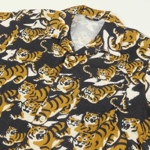 HUMAN MADE ヒューマンメイド 22SS TIGER GAUZE ALOHA SHIRT