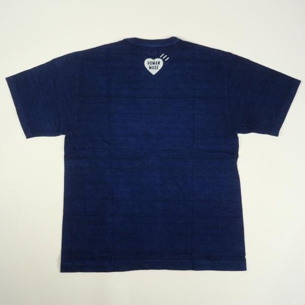 HUMAN MADE ヒューマンメイド 22SS INDIGO T-SHIRT #2 トラTシャツ 