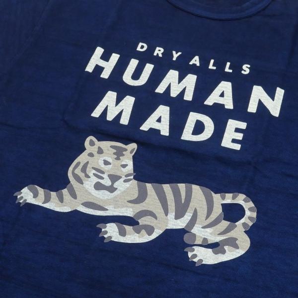 HUMAN MADE ヒューマンメイド 22SS INDIGO T-SHIRT #2 トラTシャツ 