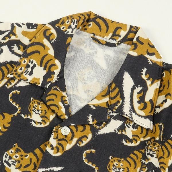 HUMAN MADE ヒューマンメイド 22SS TIGER GAUZE ALOHA SHIRT 半袖 