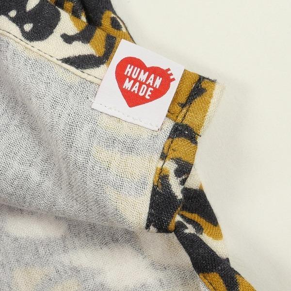 HUMAN MADE ヒューマンメイド 22SS TIGER GAUZE ALOHA SHIRT 半袖 