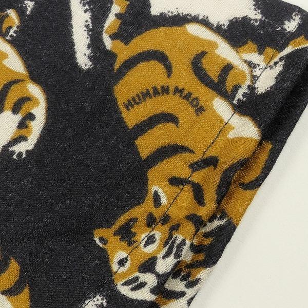 HUMAN MADE ヒューマンメイド 22SS TIGER GAUZE ALOHA SHIRT 半袖 