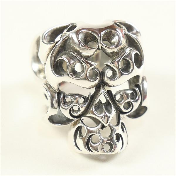 TENDERLOIN テンダーロイン SKULL RING ボルネオスカルリング 銀 Size
