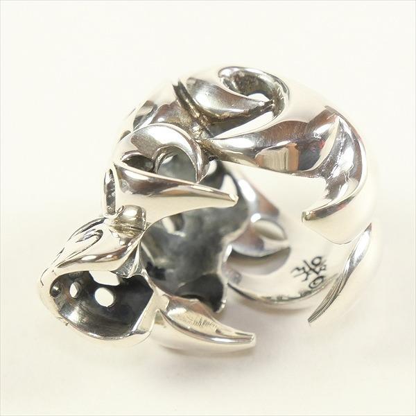 TENDERLOIN テンダーロイン SKULL RING ボルネオスカルリング 銀 Size
