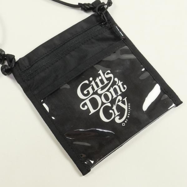 Girls Dont Cry ガールズドントクライ ×Helinox ヘリノックス ID CASE ポーチ 黒 Size 【フリー】 【中古品-非常に良い】 20737876｜stay246｜03