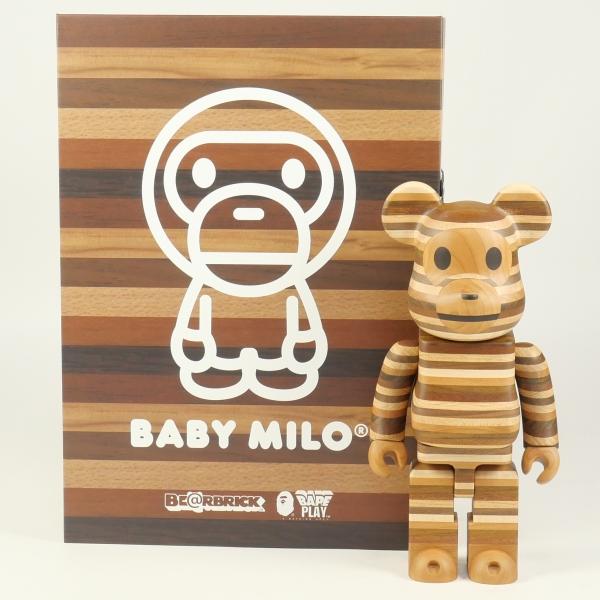 A BATHING APE ×MEDICOM TOY ×カリモク BE@RBRICK BABY MILO HORIZON