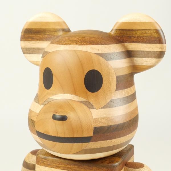 A BATHING APE ×MEDICOM TOY ×カリモク BE@RBRICK BABY MILO HORIZON