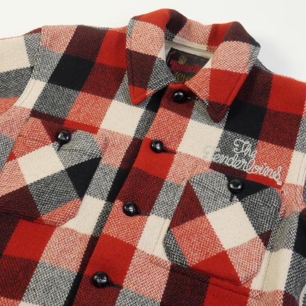 【本物、当時物】テンダーロイン 赤黒チェックバッファロージャケットM 本物、当時物】テンダーロイン 赤黒チェックバッファロージャケットM