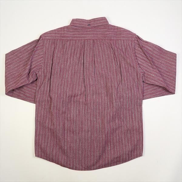 TENDERLOIN テンダーロイン T-STRIPE CHAMBRAY SHT BD 長袖シャツ 赤