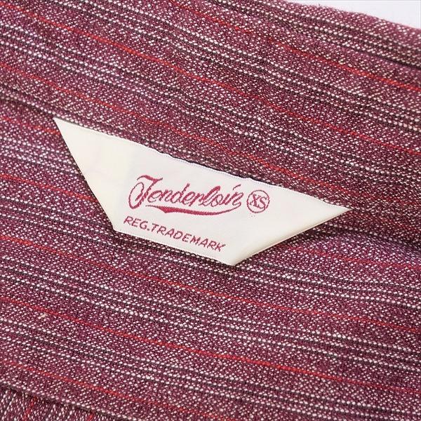 TENDERLOIN テンダーロイン T-STRIPE CHAMBRAY SHT BD 長袖シャツ 赤