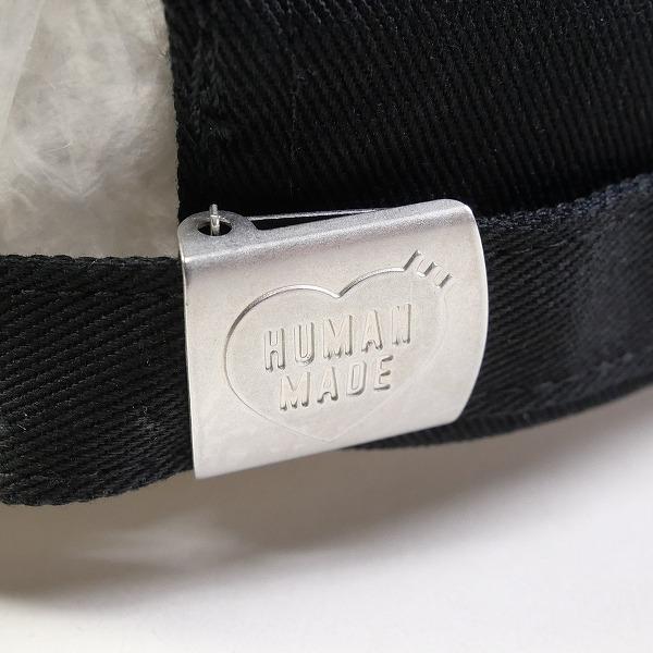 HUMAN MADE ヒューマンメイド 22AW 6 PANEL TWILL CAP #1 キャップ 黒