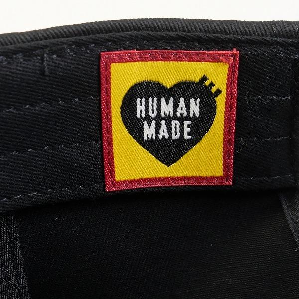 HUMAN MADE ヒューマンメイド 22AW 6 PANEL TWILL CAP #1 キャップ 黒