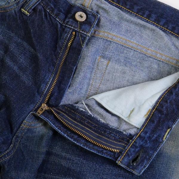 SEQUEL シークエル DENIM PANTS SQ-21AW-PT-08 ペンキ加工クラッシュ