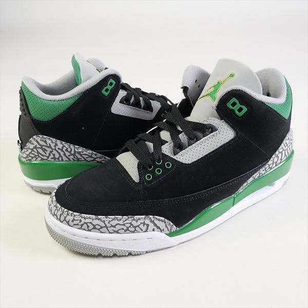 NIKE ナイキ Air Jordan 3 Pine Green CT8532-030 スニーカー 黒緑