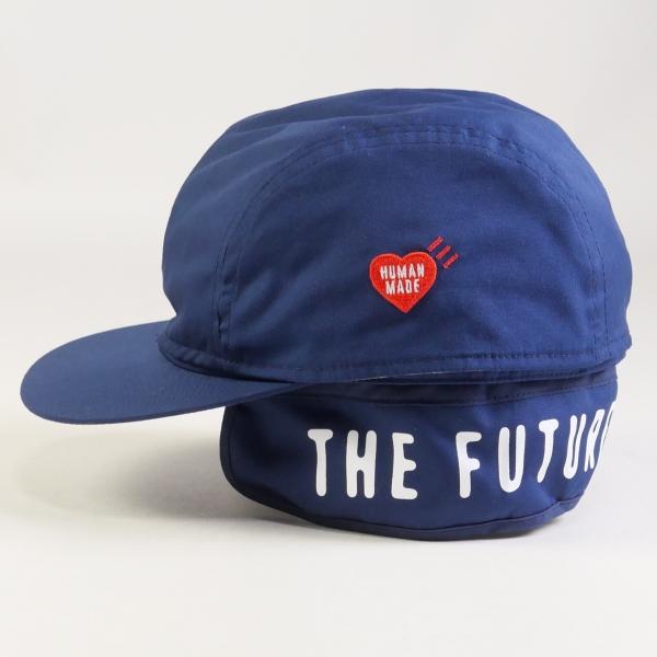 HUMAN MADE ヒューマンメイド 22AW 3-WAY CAP キャップ 紺 Size 【L