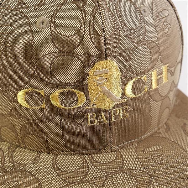A BATHING APE ア ベイシング エイプ ×COACH Baseball Cap キャップ