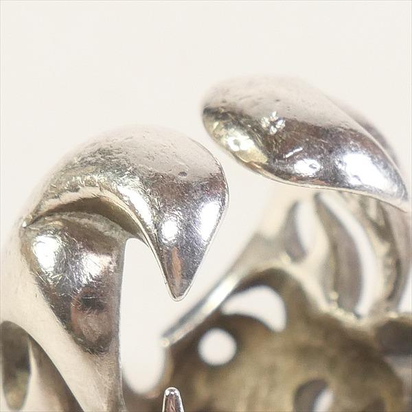 TENDERLOIN テンダーロイン SKULL RING ボルネオスカルリング 銀 Size