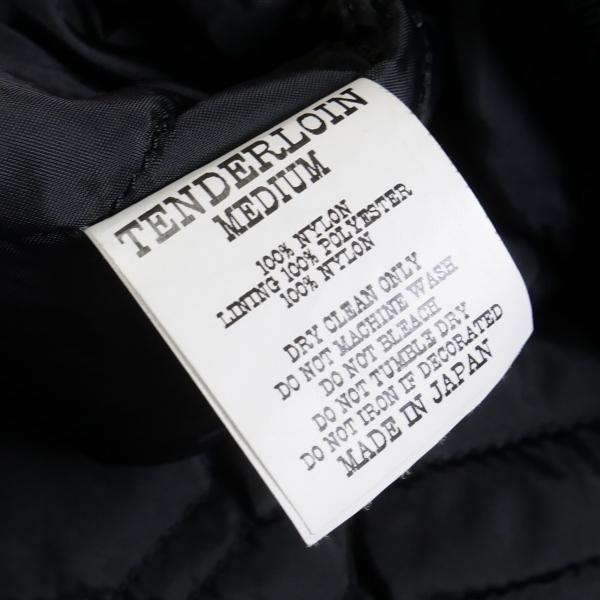 TENDERLOIN テンダーロイン BLACK SENSE MARKET限定 NYLON RIB JKT S 