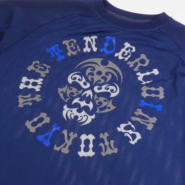 TENDERLOIN テンダーロイン MIX JERSEY メッシュロンT 紺 Size TENDERLOIN テンダーロイン MIX JERSEY メッシュロンT 紺 Size