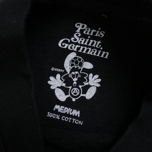Girls Don't Cry ガールズドントクライ Verdy ×PSG Paris Saint-Germain S/S T-SHIRT #2 Tシャツ 黒 Size 【M】 【中古品-良い】 20748044｜stay246｜04