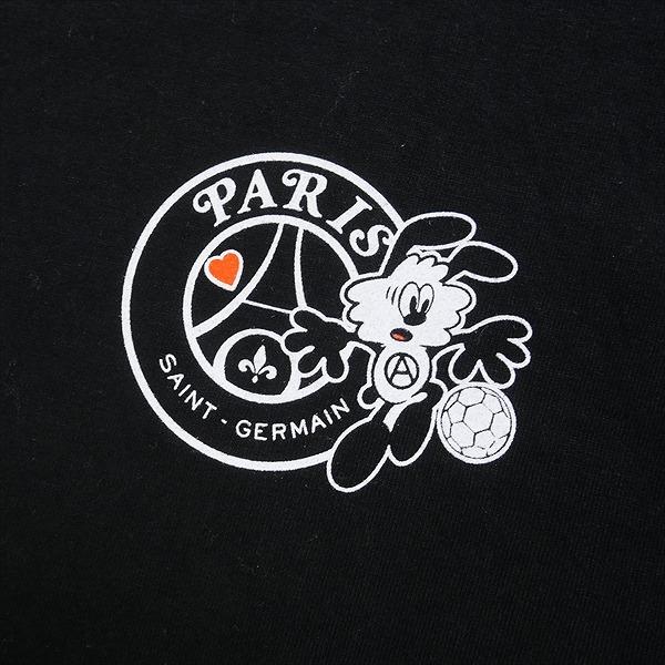 Girls Don't Cry ガールズドントクライ Verdy ×PSG Paris Saint-Germain S/S T-SHIRT #2 Tシャツ 黒 Size 【M】 【中古品-良い】 20748044｜stay246｜07