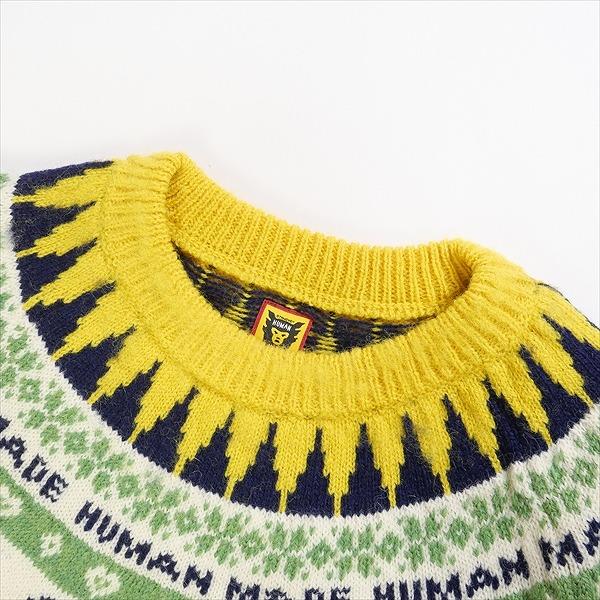 HUMAN MADE ヒューマンメイド 22AW Made DUCK Jacquard Knit Sweater  