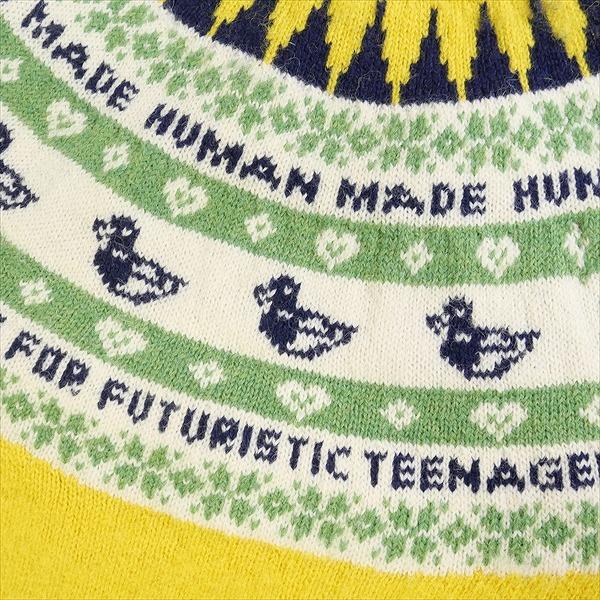 HUMAN MADE ヒューマンメイド 22AW Made DUCK Jacquard Knit Sweater  