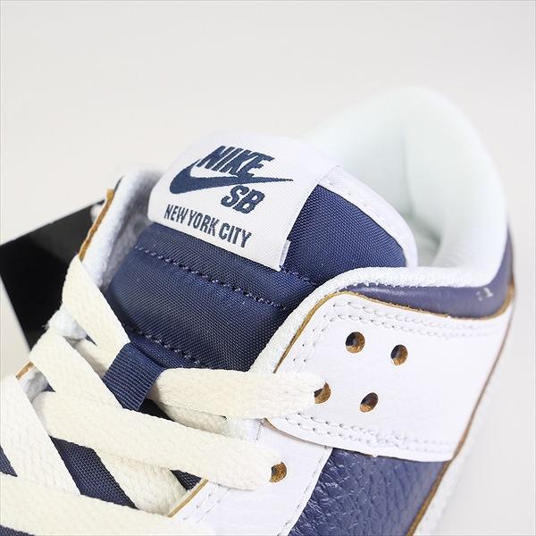 NIKE ナイキ ×HUF SB DUNK LOW OG QS New York FD8775 スニーカー 白紺