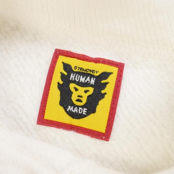 HUMAN MADE ヒューマンメイド 22AW WHITE TIGER TSURIAMI SWEATSHIRT