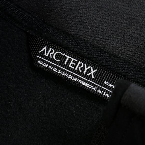ARC'TERYX アークテリクス SYSTEM_A FARADAY HARF ZIP ハーフジップ 黒
