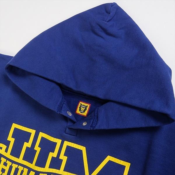 Human Made フーディ XL 青 HUMAN MADE ヒューマンメイド 22AW SNAP HOODIE パーカー 紺 Size 【M