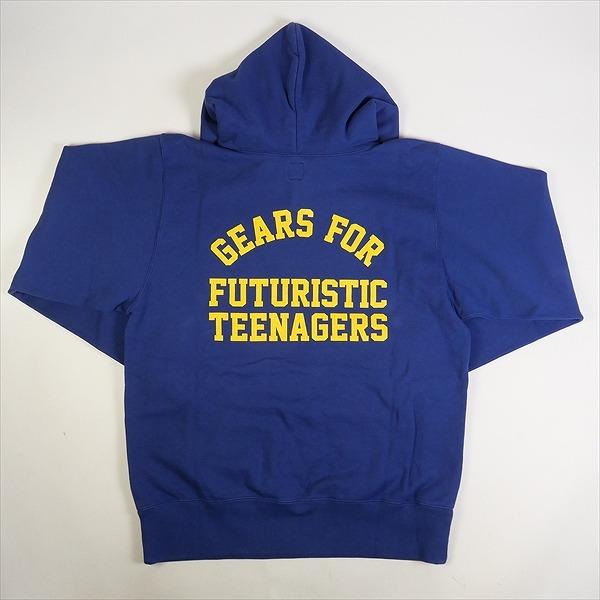 HUMAN MADE ヒューマンメイド 22AW SNAP HOODIE パーカー 紺 Size 【XL