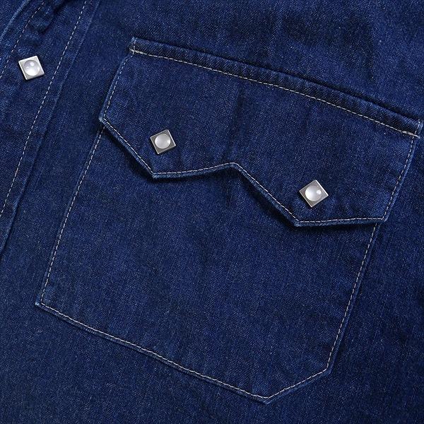 トップス TENDERLOIN DENIM SHT SNAP BUTTON WASH TENDERLOIN テンダーロイン DENIM SHT SNAP BUTTON WASH 長袖シャツ