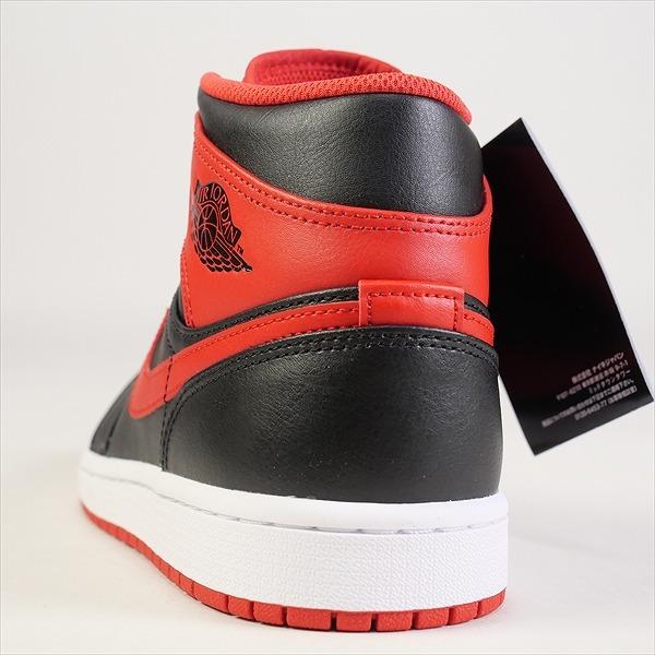 NIKE ナイキ AIR JORDAN 1 MID Bred Toe DQ8426-060 スニーカー 赤黒