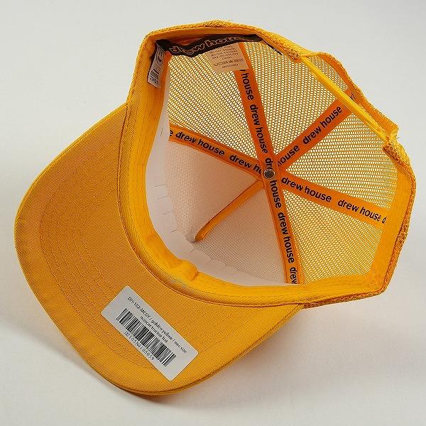 drew house ドリューハウス Mascot Trucker Hat メッシュキャップ 黄