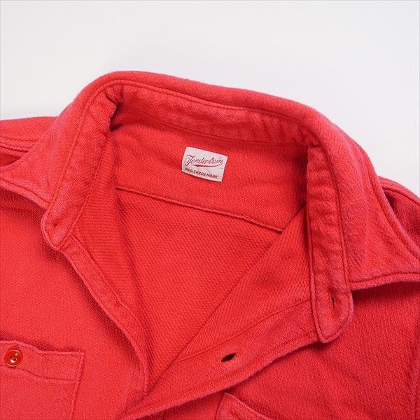 TENDERLOIN テンダーロイン T-HEAVY FLANNEL SHT SOLID 長袖シャツ 赤