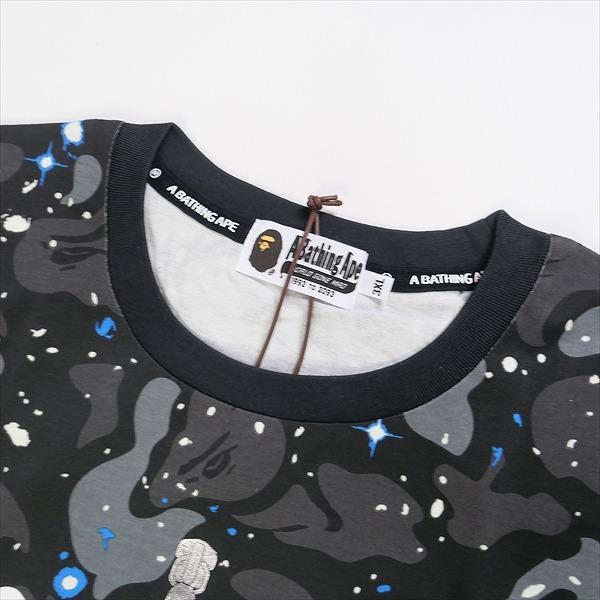 A BATHING APE ア ベイシング エイプ SPACE CAMO SHARK TEE シャークTシャツ 黒 Size 【XXXL】 【新古品・未使用品】 20755515｜stay246｜04