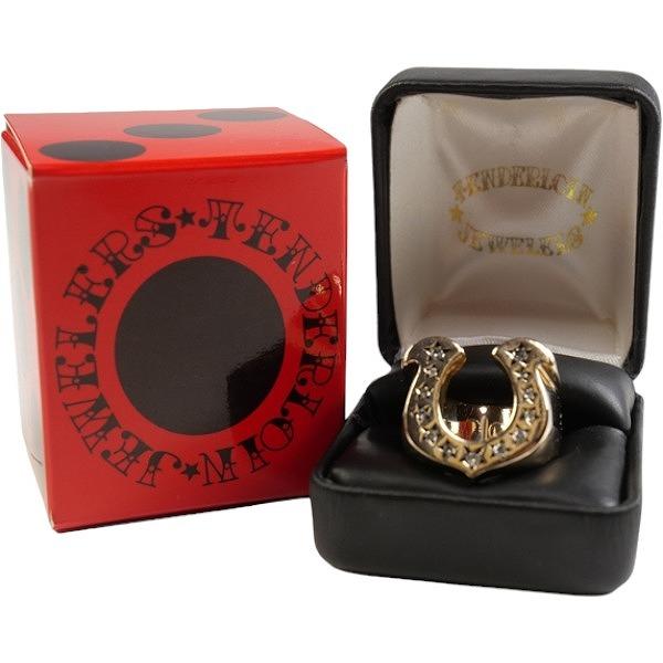 TENDERLOIN テンダーロイン H.S RING GOLD/STONE ホースシューリング 