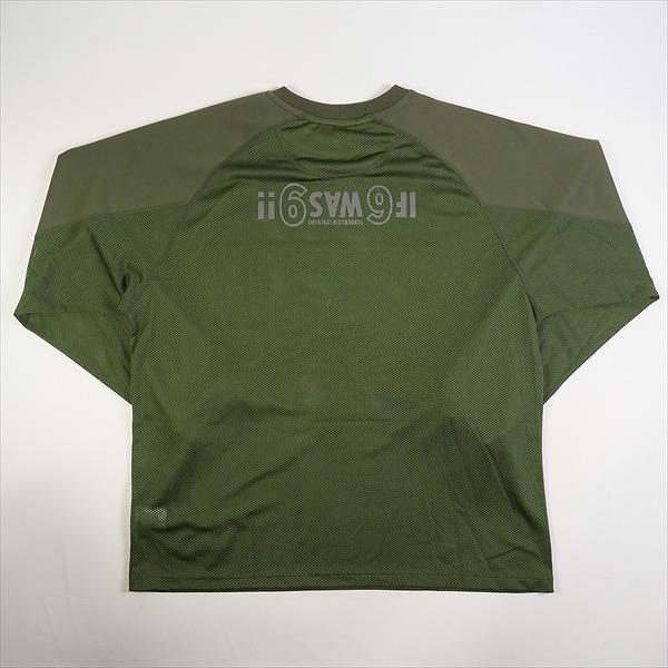TENDERLOIN メッシュ 長袖カットソー オリーブ XL TENDERLOIN テンダーロイン MIX MESH JERSEY BS メッシュジャージ ロン