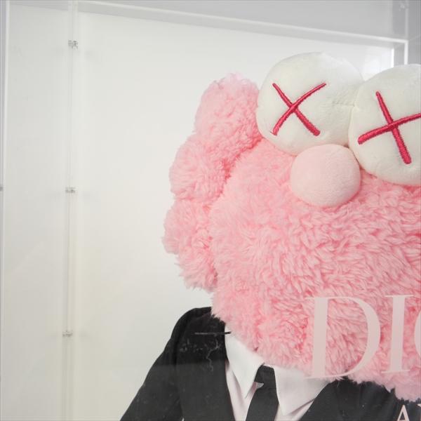 KAWS カウズ ×DIOR ディオール BFF Dior Plush SUIT フィギュア ピンク