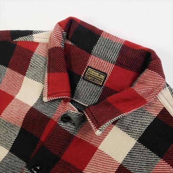 TENDERLOIN T-HEAVY FLANNEL SHT 長袖シャツ 赤 TENDERLOIN テンダーロイン T-HEAVY FLANNEL SHT 長袖シャツ 赤 Size