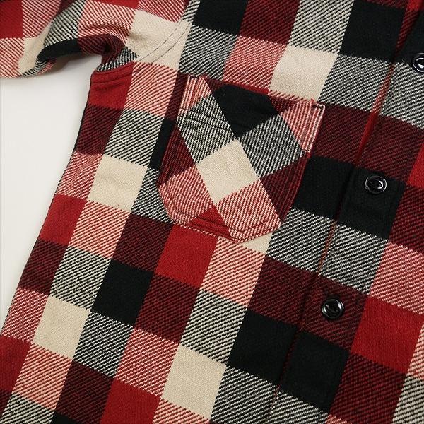 TENDERLOIN テンダーロイン T-HEAVY FLANNEL SHT 長袖シャツ 赤 Size