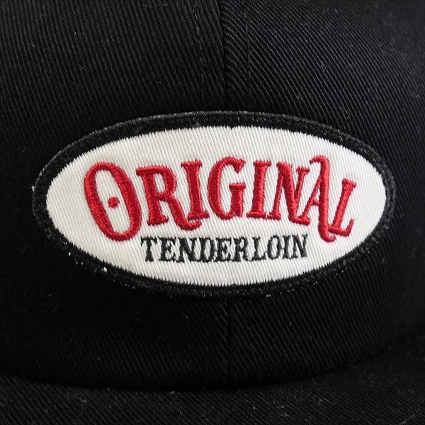 TENDERLOIN TRUCKER CAP BLACK トラッカーキャップ 黒 TENDERLOIN テンダーロイン TRUCKER CAP T/C トラッカーキャップ 黒