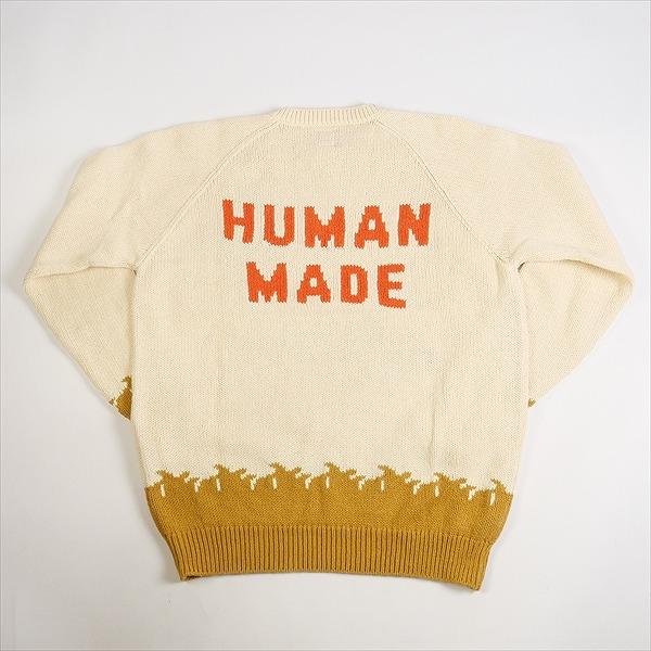 HUMAN MADE ヒューマンメイド 23SS DUCK KNIT SWEATER ニット 白 Size  
