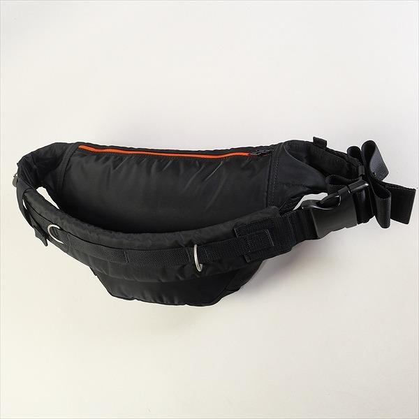 sacai サカイ ×PORTER NYLON WAIST BAG ウエストバッグ 黒 Size