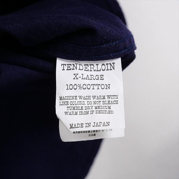 TENDERLOIN テンダーロイン T-CHAMOIS CLOTH SHT 長袖シャツ 紺 Size