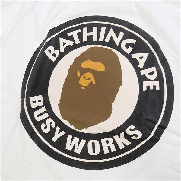 A BATHING APE ア ベイシング エイプ BUSY WORKS サークルロゴTシャツ 