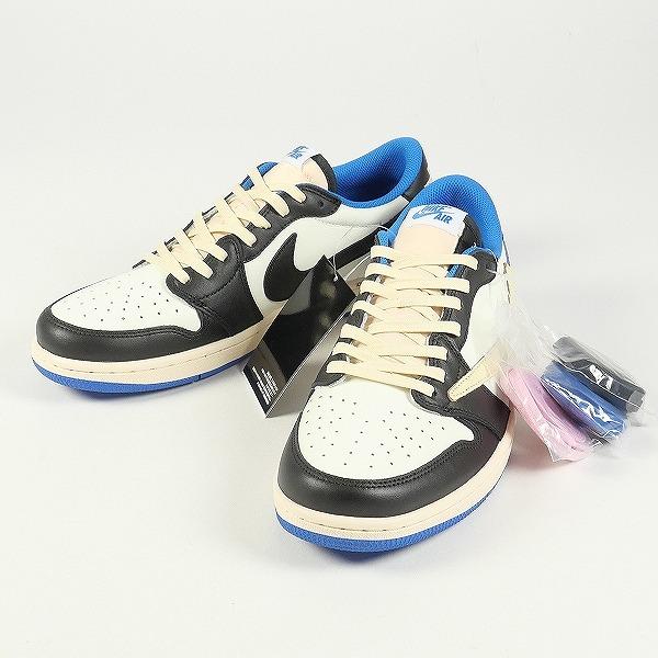NIKE ナイキ ×Fragment Design ×TRAVIS SCOTT AIR JORDAN 1 LOW OG SP 